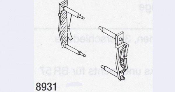 Weinert 8931 - Einheitsbremsbacken