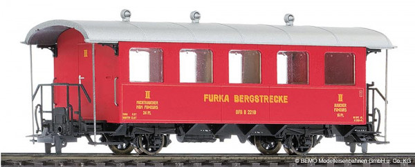 Bemo 3239280 - DFB Dampfbahnwagen 2achs. B 2210