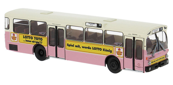 Brekina 50834 - MB O305 Schnellbus "Lottokönig" der HHA