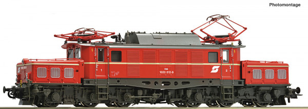 Roco 7510125 - ÖBB Ellok Reihe 1020 012-9 blutorange Ep. 4, DCC + Sound