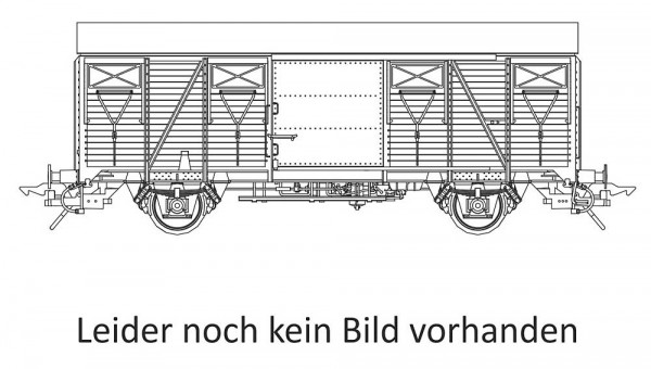 Lenz 42246-03 - SBB gedeckter Güterwagen K4 mit Stahldach Ep.4