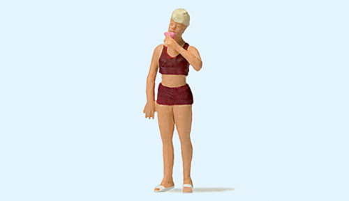 Preiser 28163 - Frau mit Eis im Bikini