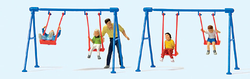 Preiser 10630 - Kinder auf der Schaukel