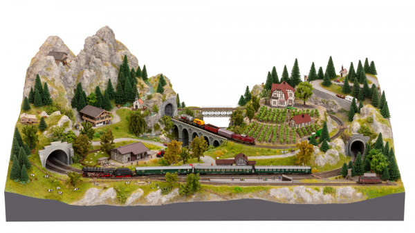 Noch 53700 - Easy-Track Trassenbausatz "Mittelberg"