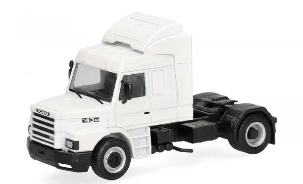 Herpa 322447 - Scania Hauber 143 500 Zugmaschine 2achs, weiß