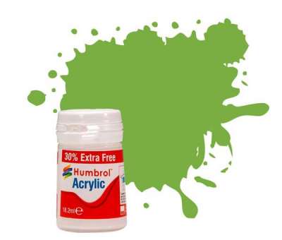 Humbrol Acrylfarbe 12 Ml, Nr. 238 Glänzend (Pfeil Rot) – Wasserbasiert, Für Modellbau, Holz, Metall & Mehr