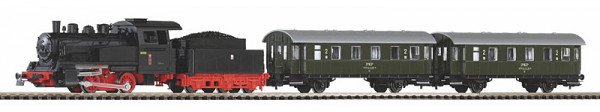 Piko 97933 - Start-Set PKP Personenzug Dampflok + 2 Personenwagen