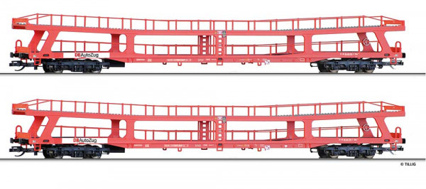 Tillig 01136 - Autotransportwg-set, DBAG, Ep