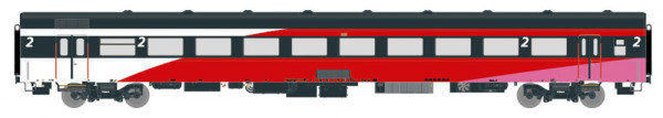 Exacttrain 11140 - NS ICRm Fyra 1 (Amsterdam - Brussel) für den Hsl-Strecke eingesetzt Endwagen B Ep