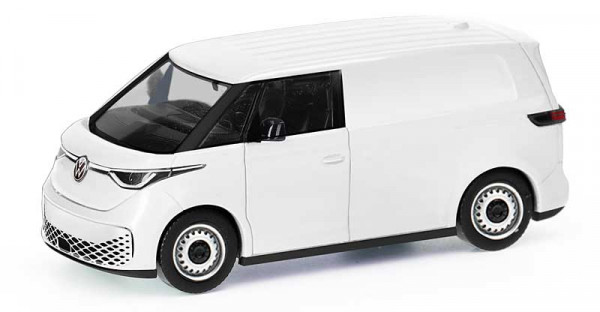 Herpa 421164 - VW ID. Buzz Cargo, Candy Weiß