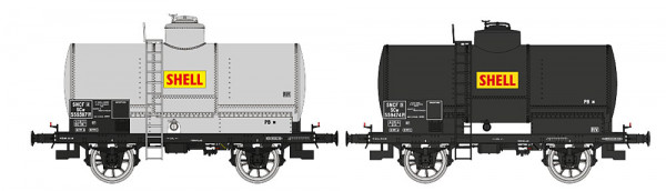 REE WB-706 - SNCF Set Kesselwagen OCEM19 2-teilig Ep. 3, "Shell"