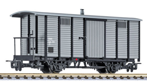 Liliput 245013 - Bwb gedeckter Güterwagen 2-achsig Gw/S200 grau Ep.6