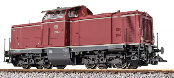 ESU 31572 - DB Diesellok BR 211 purpurrot Ep.4, DCC/AC + Sound, Rauch