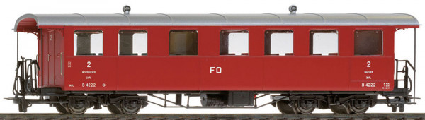 Bemo 3246224 - FO Plattformwagen B 4224 altrot