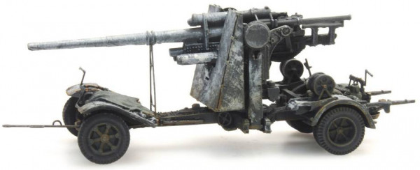 Artitec 6870072 - WM 88mm FLAK 18 Winter Militär Fertigmodell aus Resin, lackiert