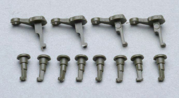 Piko 56080 - Gegenkurbel (4 x) mit Kurbelbolzen (8 x) (ölig)