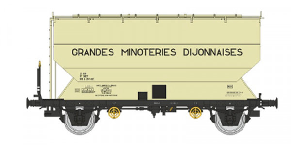 REE WB-891 - SNCF Getreidewagen 2-achsig Ep.4-5, "Grandes Minoteries Dijonnaises"