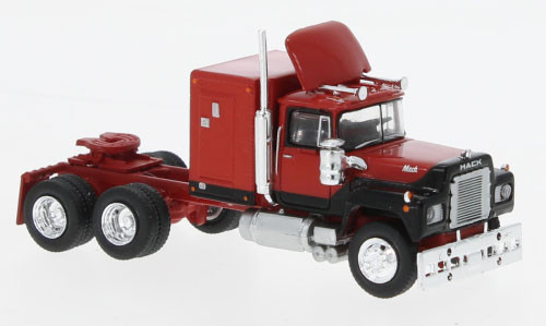 Brekina 85804 - Mack RS 700 schwarz, rot, 1966,