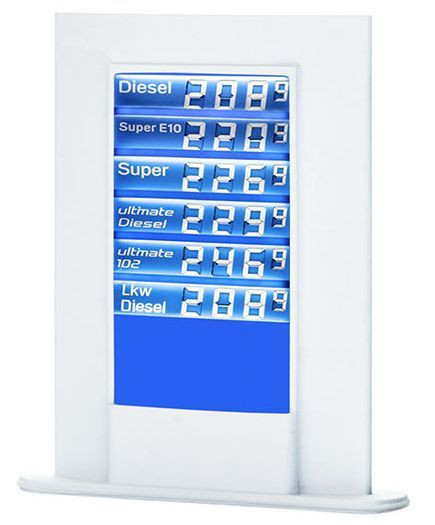 Viessmann 1396 - H0 ARAL LCD Preisanzeige, zwe
