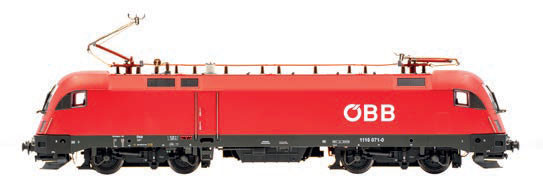 Jägerndorfer JC18000 - ÖBB Ellok Taurus Reihe 1116 Ep.6, mit ÖBB-Wortmarke, AC-digital