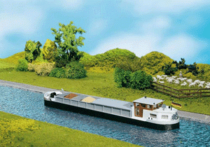 Faller 131006 - Flussfrachtschiff mit Wohnkajüte