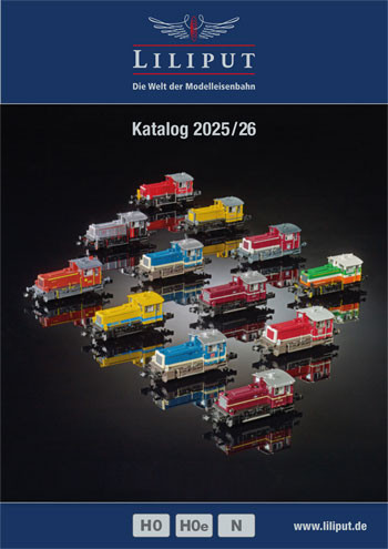 Liliput 020250 - Liliput-Katalog 2025/26 (H0, H0e, N) Deutsch