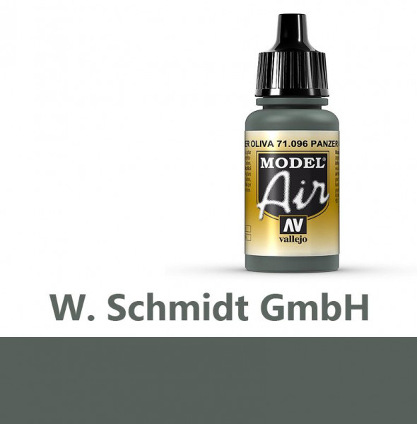 Vallejo 771096 - Model Air Panzer-Olivgrün, 17 ml