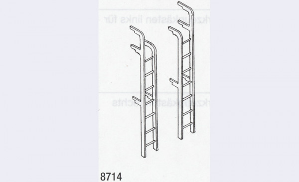Weinert 8714 - Tenderleitern f.Schleppt.