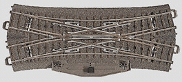 Märklin 24624 - Doppelkreuzungsweiche 24,3* elektrisch