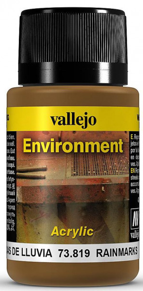 Vallejo 773819 - Weathering Regenschlieren, 40 ml