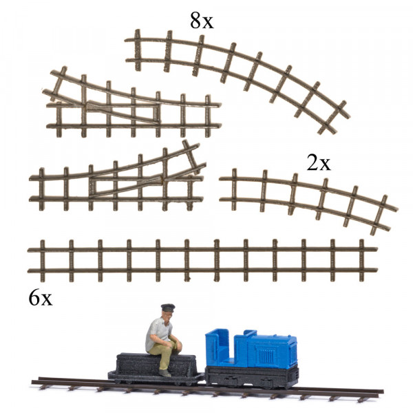 Busch 79828 - A-Set:Gartenbahn