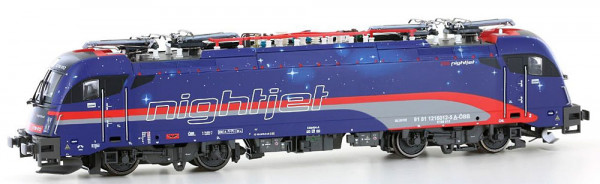 Jägerndorfer JC29352 - ÖBB Ellok Reihe Rh1216 Taurus "Nightjet" Ep.6, DCC + Sound