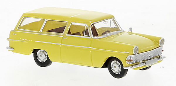 Brekina 20136 - Opel P2 CarAVan, gelb