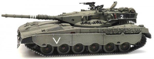 Artitec 6870338 - IDF Merkava MK-1 Olive Drab Fertigmodell aus Resin, lackiert