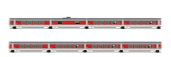 Arnold HN4511 - RENFE, 8-tlg. Komplettset Talgo III RD TEE „Catalan Talgo“, in Ursprungslackierung