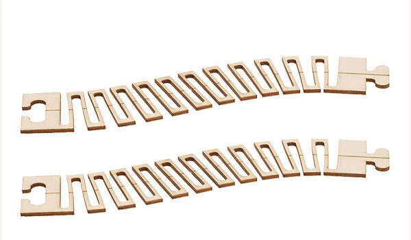 Faller 161931 - Laser-Street Flexible Fahrbahn 250 mm Lasercut Modell