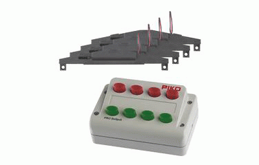 Piko 55392 - Weichen-Antriebs-Set (4 x 55271) + Stellpult (55262)