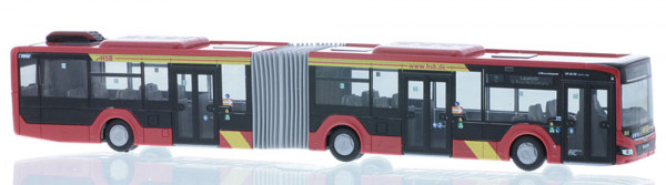 Rietze 75827 - MAN Lion´s City 18´18 Hanauer Straßenbahn,