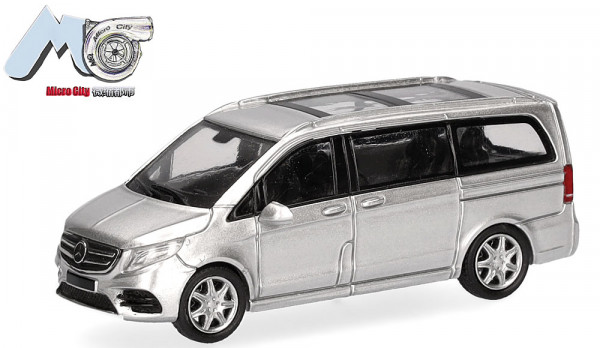 Herpa 87MC000076 - Mercedes-Benz V-Klasse, silber
