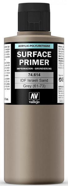 Vallejo 774614 - Primer (Grundierung) IDF sandgrau 61-73, 200 ml