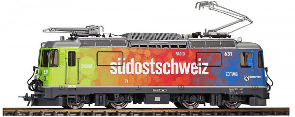 Bemo 1258175 - RhB Ge 4/4 II 631 Werbelok "Südostschweiz"