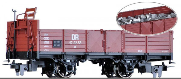 Tillig 05937 - DR offener Güterwagen Ow Ep.3, beladen mit Aluminium Masseln