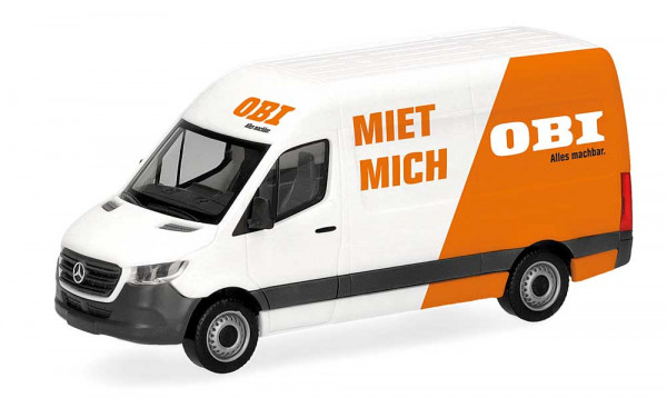 Herpa 099714 - MB Sprinter 18 Kasten HD OBI