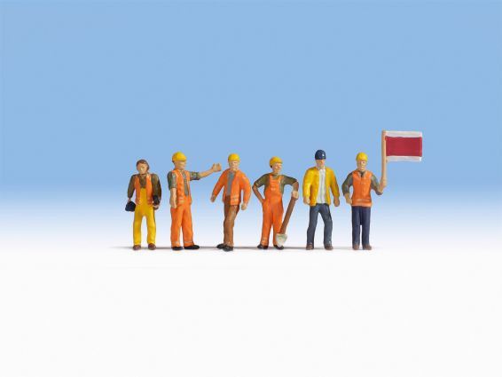 Noch 36277 - Gleisarbeiter, 6 Figuren