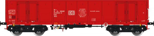 Albert Modell 534014 - PKP offener Güterwagen Eaos verkehrsrot Ep.6, DB SRR