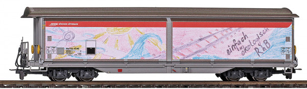 Bemo 2288100 - RhB Hai-tvz 5140 Schiebewandw. "nachhaltige Transporte"