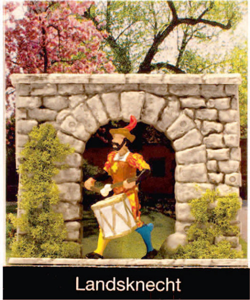 Preiser 99506 - Landsknecht mit Trommel
