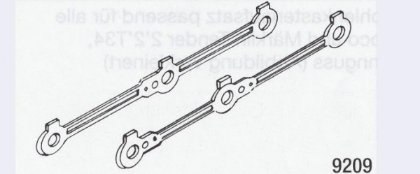 Weinert 9209 - Kuppelstangen V 65