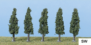Heki 1123 - 5 SCHWARZPAPPELN 5,5CM