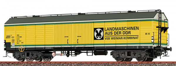 Brawa 50417 - H0 Gedeckter Güterwagen Gags-v "VEB WEIMAR-KOMBINAT" DR